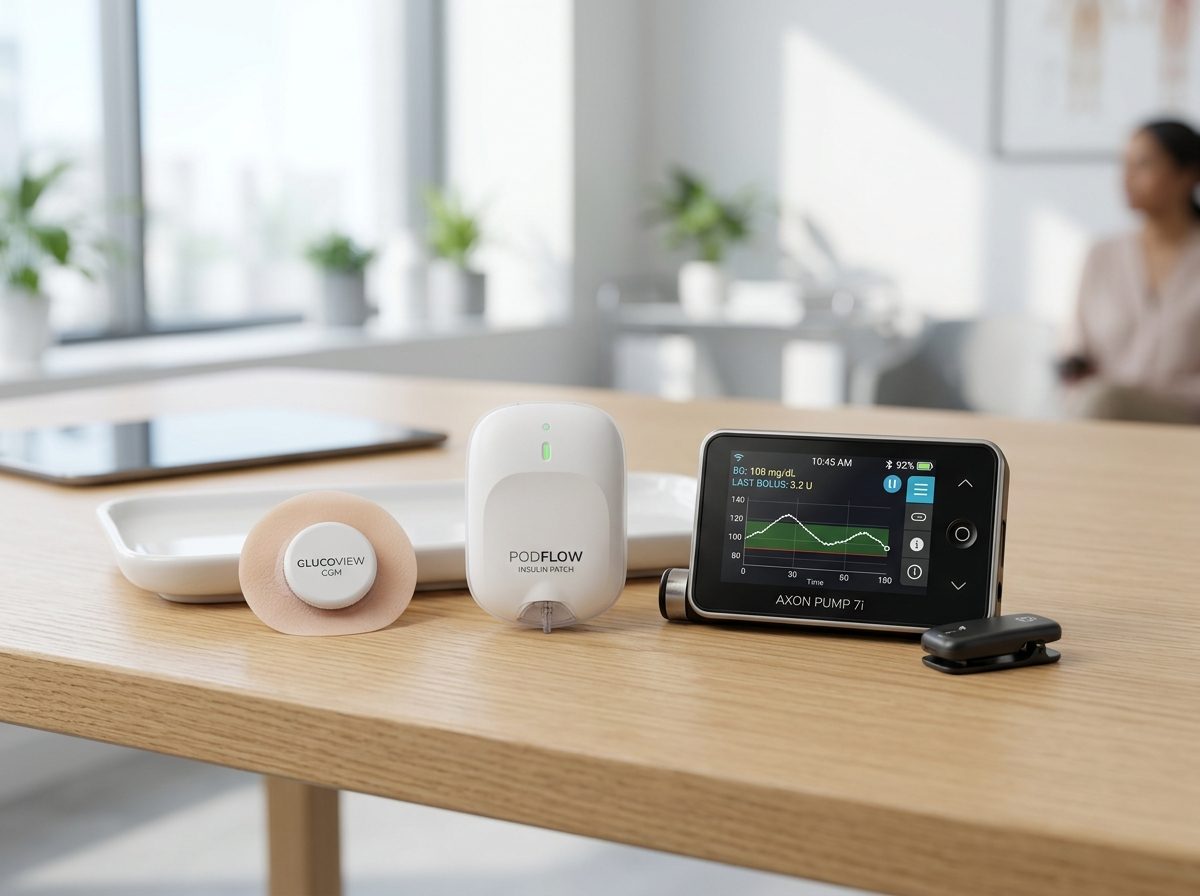 Compatible smart insulin pumps and continuous glucose monitors